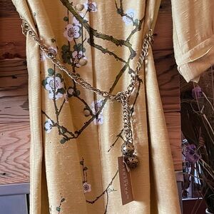 Gold Metal Ball Belt